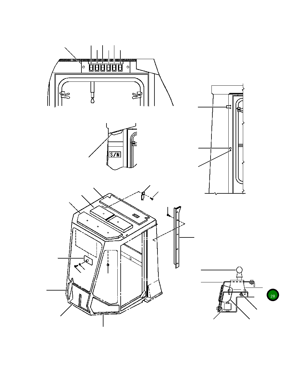 Блок предохранителей, 4-контурный, штабелируемый 418-927-AM90 Komatsu