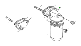 Головка фильтра 4905623M1 Komatsu