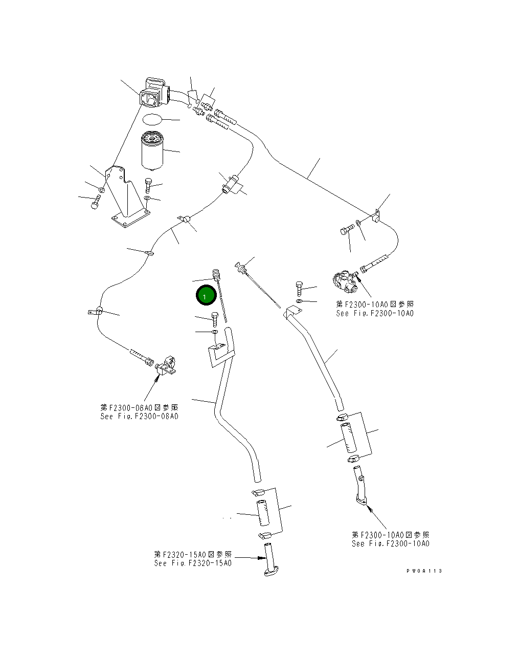 Индикатор 12G-49-51320 Komatsu