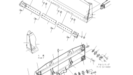 Замок 17A-71-12361 Komatsu