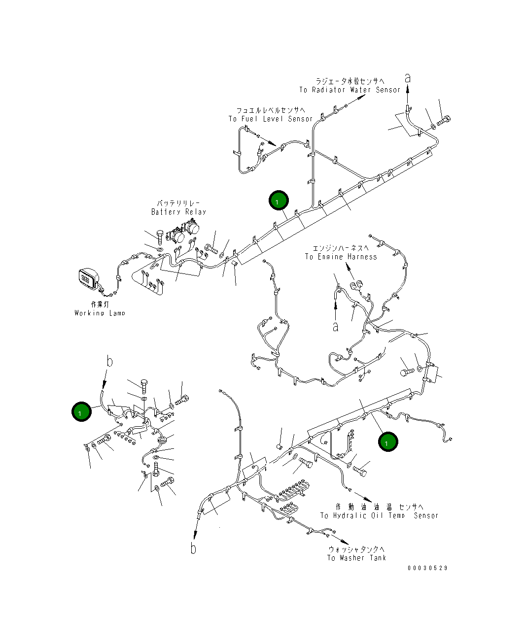 Жгут проводов 21N-06-33142 Komatsu