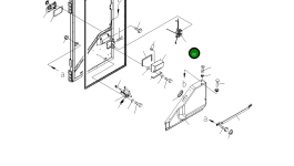 Замок 426-925-3331 Komatsu