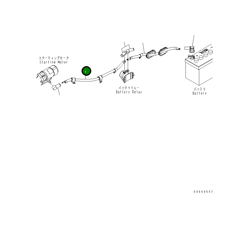 Кабель 417-06-42730 Komatsu