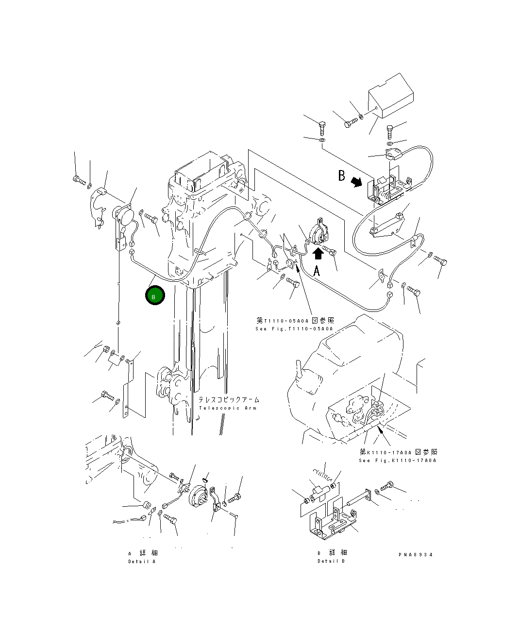 Жгут проводов 21W-06-22221 Komatsu