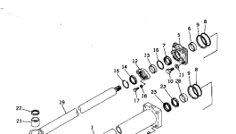 Сальник 07178-11045 Komatsu