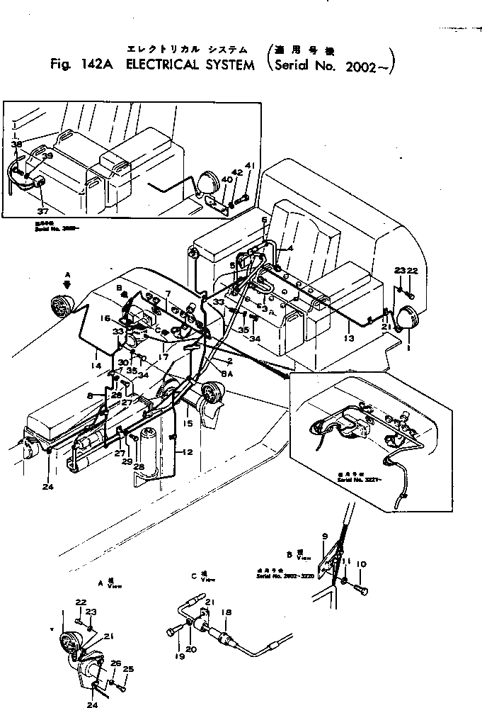Кабель 135-06-24213 Komatsu