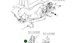 Жгут проводов 154-06-74152 Komatsu