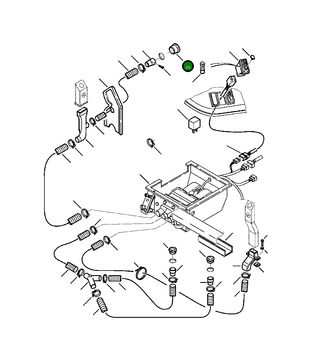 Заглушка 880011038 Komatsu