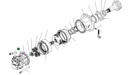 Гидромотор 20J-26-32390 Komatsu