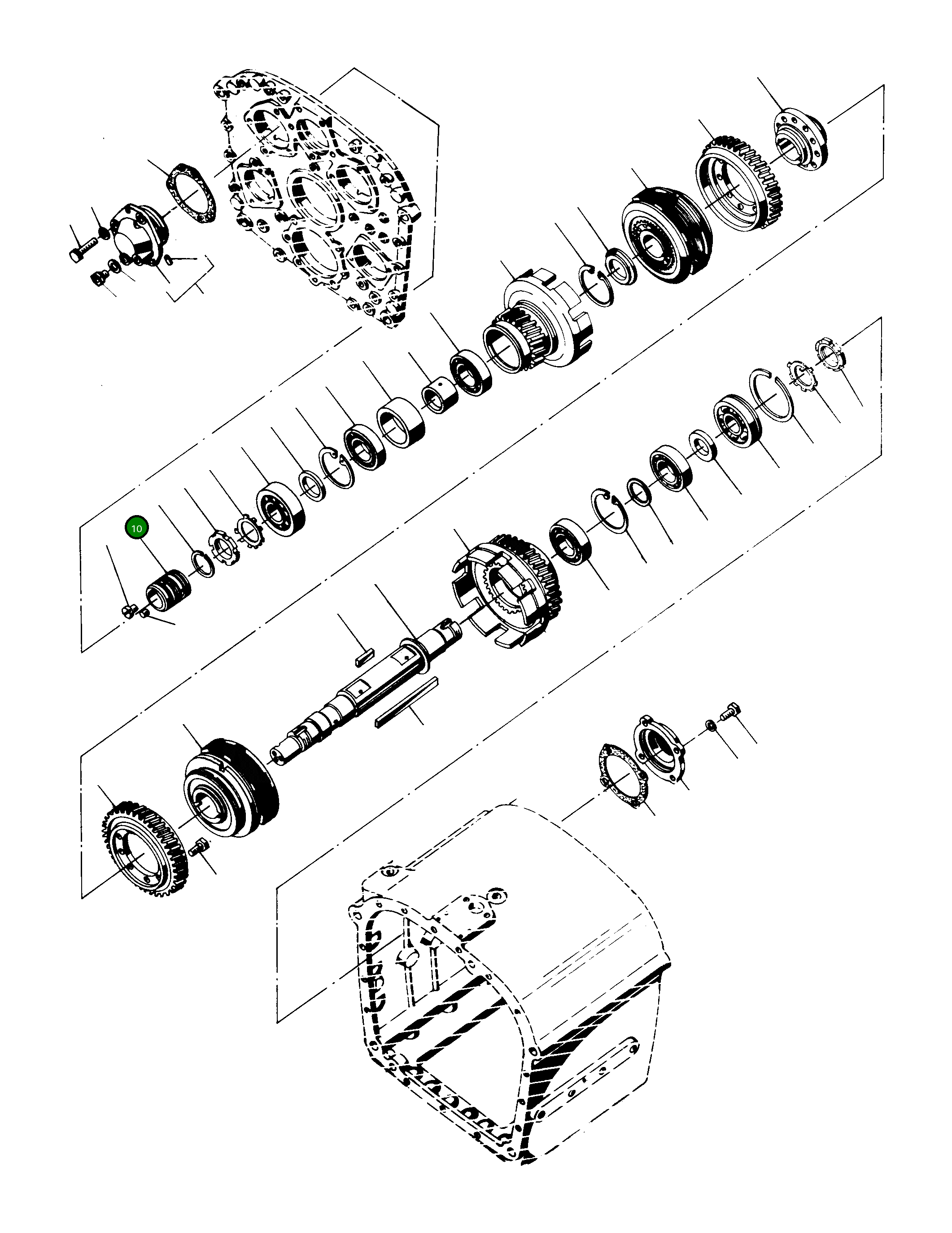 Вкладыш 2886987M1 Komatsu