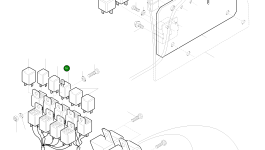 Блок управления указателями поворота 42U-06-11330 Komatsu
