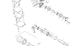 Балансирная тележка 198-30-68132 Komatsu