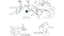 Жгут проводов 415-06-22631 Komatsu