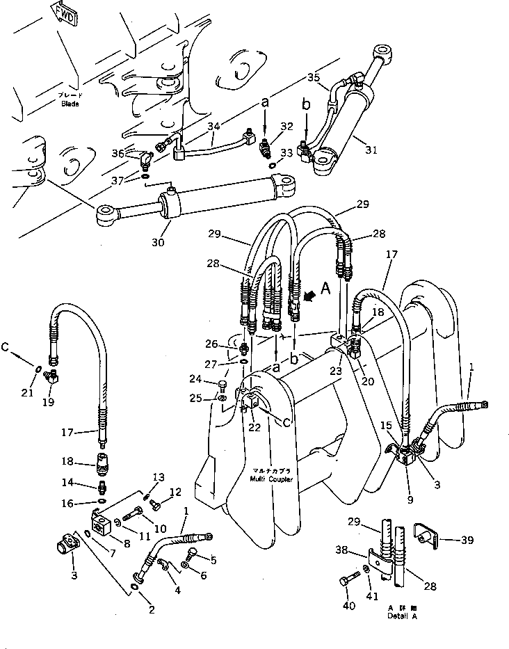 Блок 423-915-1430 Komatsu