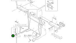 Кабель 234-06-31130 Komatsu