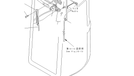 Жгут проводов YM172187-16552 Komatsu