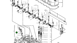 Головка блока цилиндров YMR000576 Komatsu