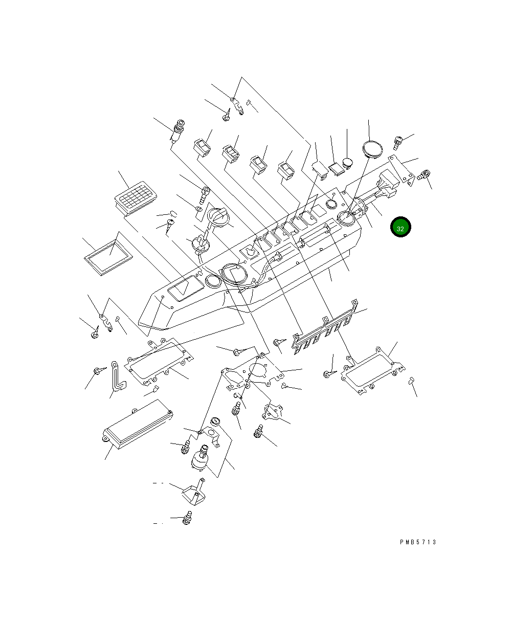 Жгут проводов 20Y-06-31880 Komatsu