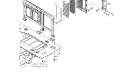 Дверь 21T-54-32711 Komatsu