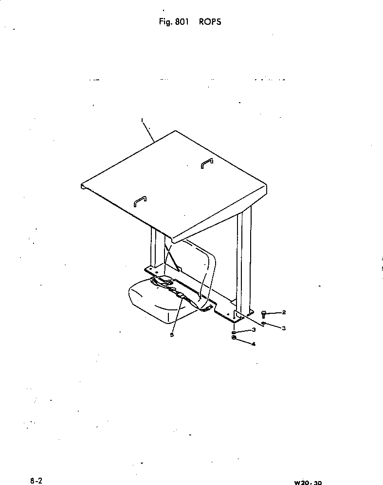 ROPS (защитная рама) 385-10292771 Komatsu