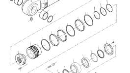 Гидроцилиндр 992 300 40 Komatsu
