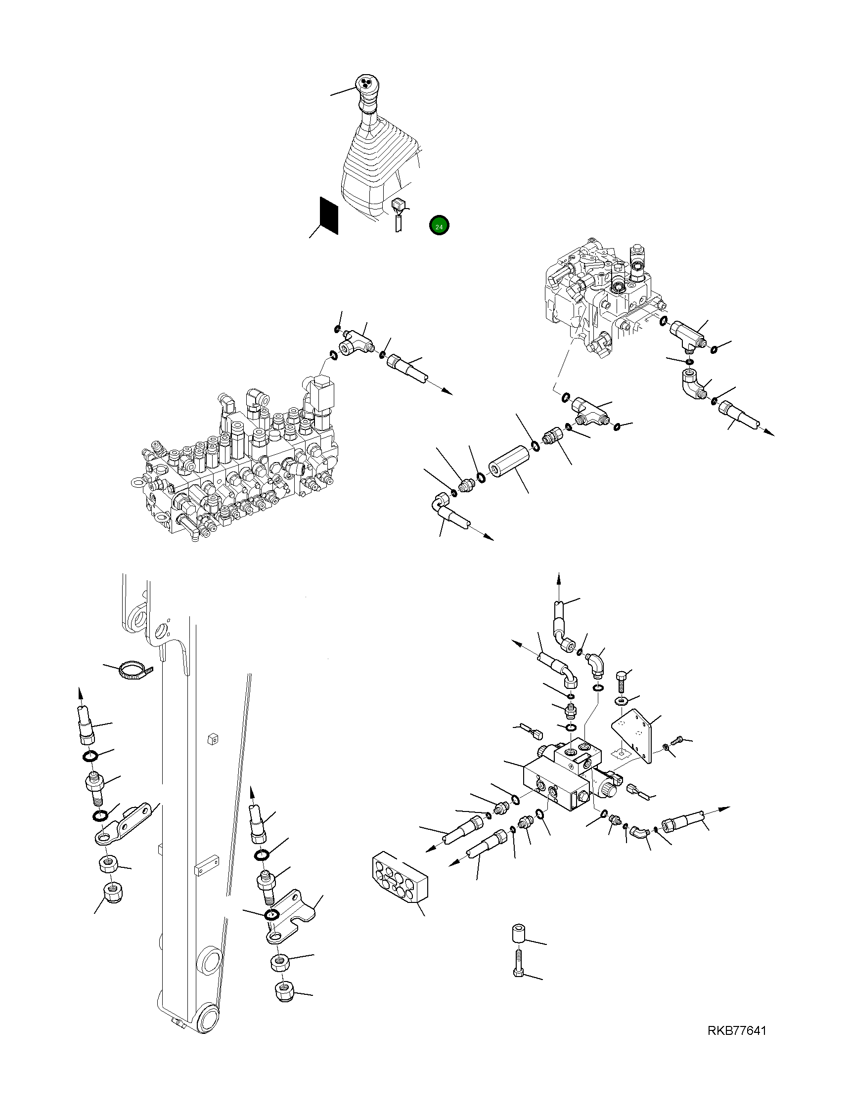 Жгут проводов 22L-09-R8551 Komatsu