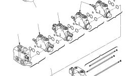 Блок управления рукоятью, в сборе 844200473 Komatsu