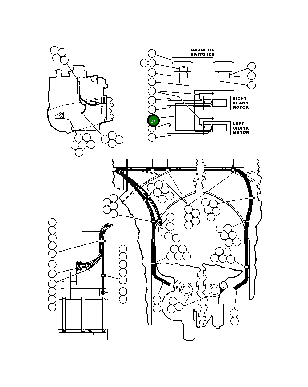 Кабель EB0730 Komatsu