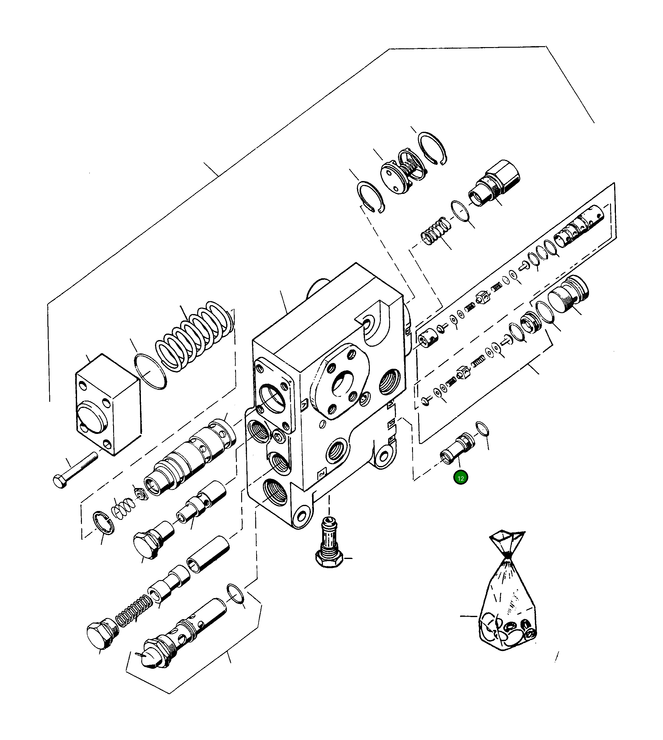 Вставка 3232060M91 Komatsu