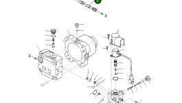 Золотник 708-7S-18660 Komatsu