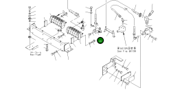 Блок 235-60-35340 Komatsu