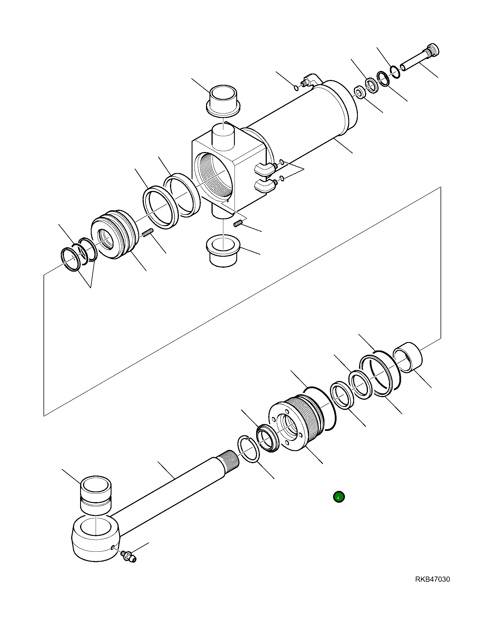 Головка блока цилиндров 707-29-10700 Komatsu