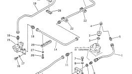 Кронштейн 22W-44-12140 Komatsu