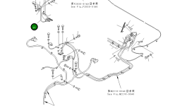 Жгут проводов 198-06-51312 Komatsu
