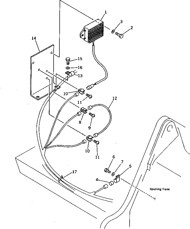 Жгут проводов 208-06-31120 Komatsu