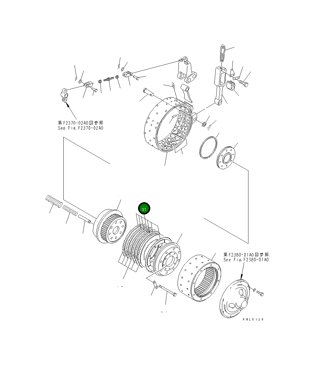 Диск 154-22-11230 Komatsu