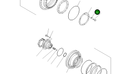 Замок 209-27-71291 Komatsu