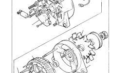 Генератор 6810-81-6101 Komatsu