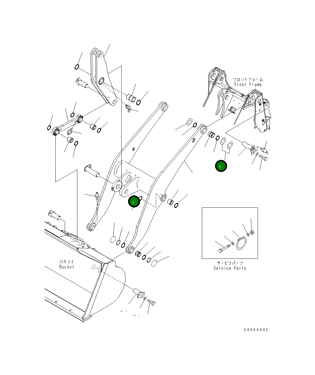 Жгут проводов 418-06-42660 Komatsu