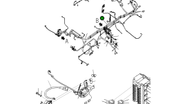 Жгут проводов 208-06-76711 Komatsu
