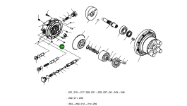 Дроссель HL68-5X5-10 Komatsu