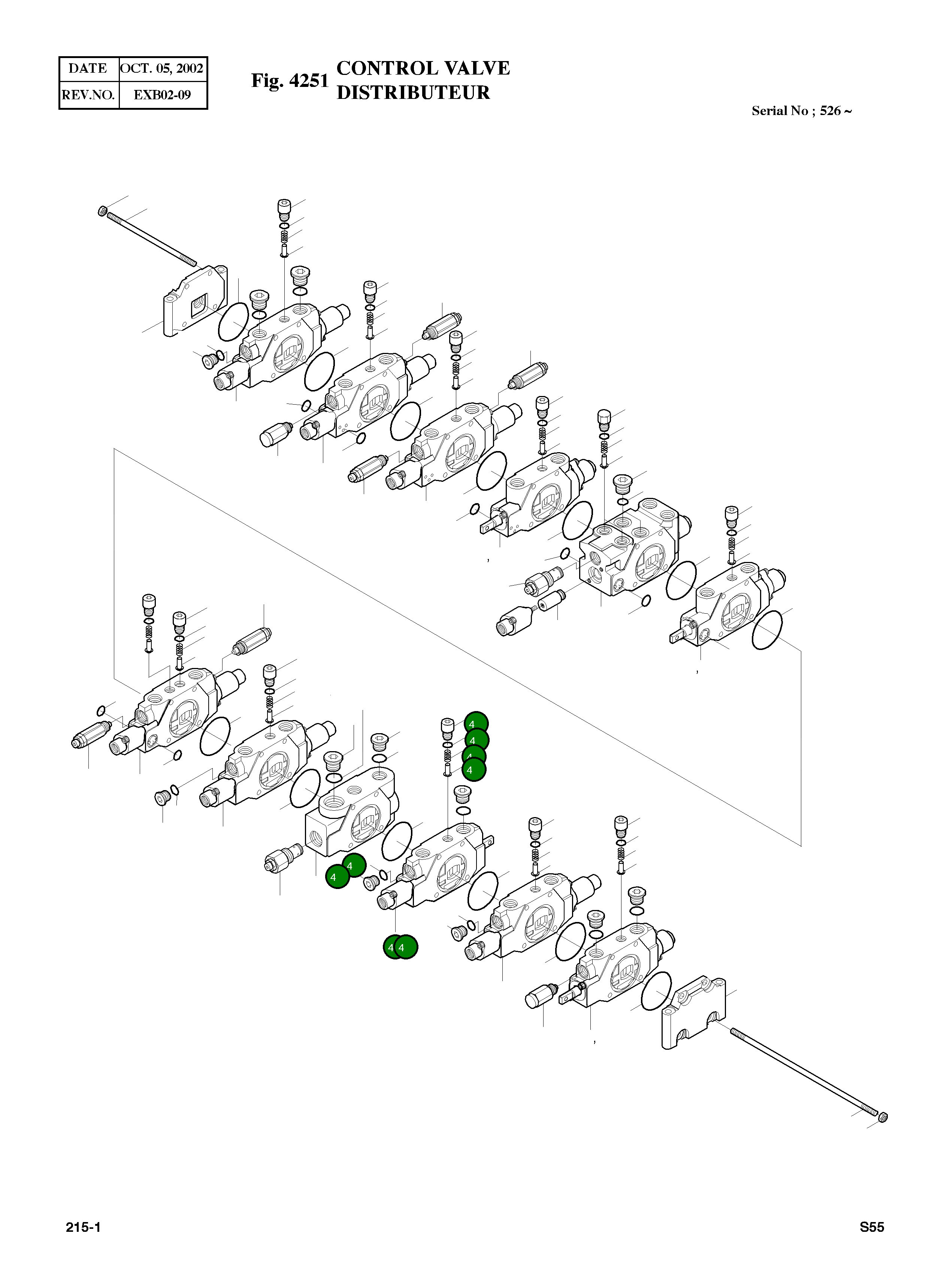 Блок в сборе – бульдозер 4-01-903 Komatsu