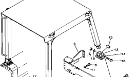 Кронштейн 130-Z78-1140 Komatsu