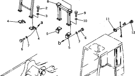 Защитный кожух 209-956-5110 Komatsu