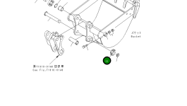 Защитный кожух 21W-70-31620 Komatsu