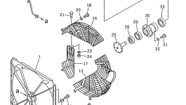 Защитный кожух 195-03-15833 Komatsu