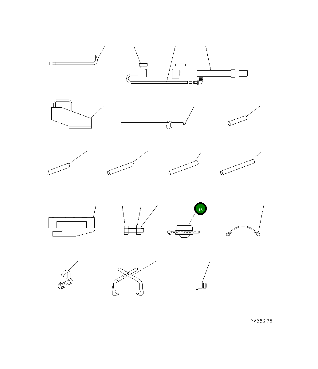 Блок цепи KHK-0094716 Komatsu