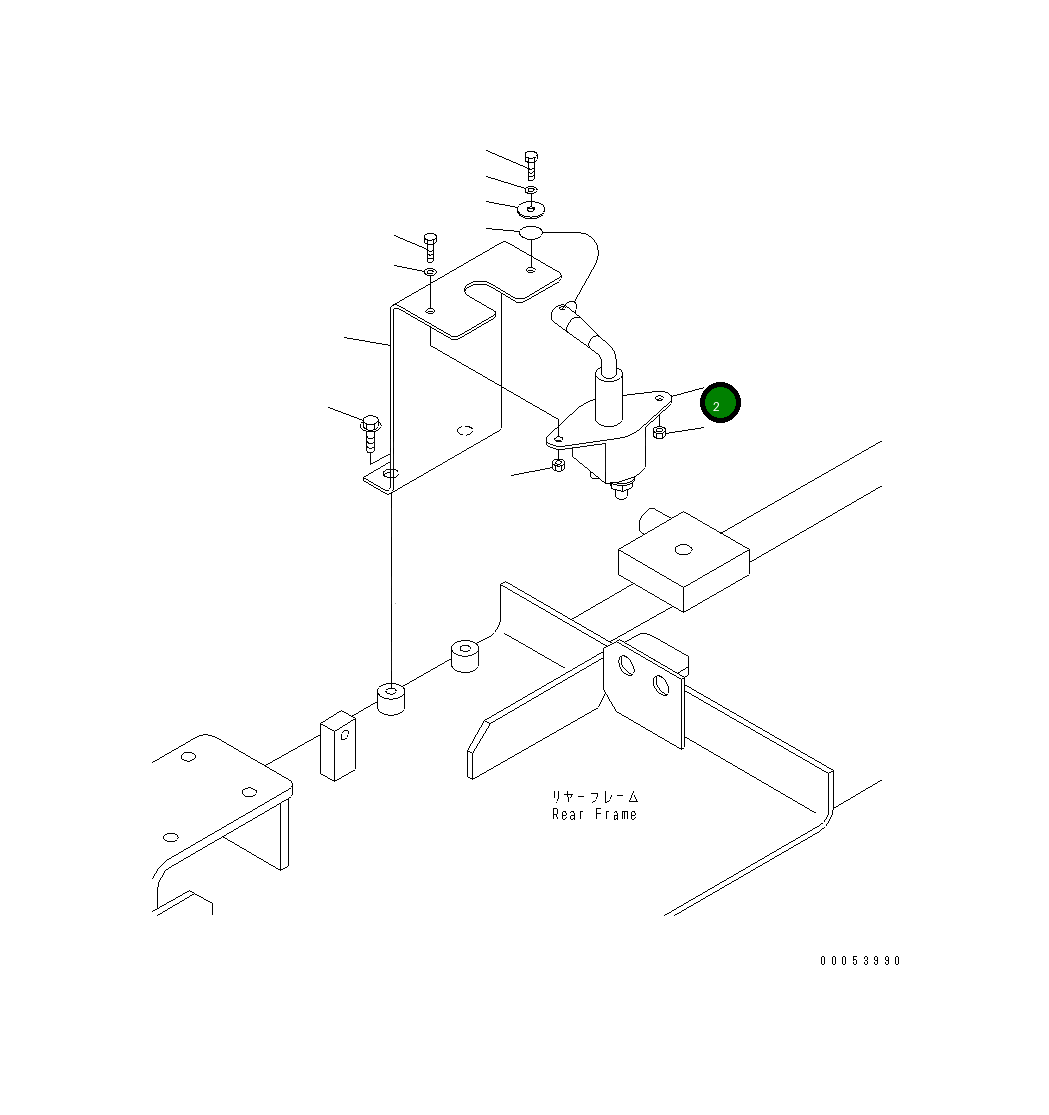 Выключатель 561-86-69110 Komatsu
