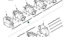 Блок управления поворотной рукоятью 844200712 Komatsu