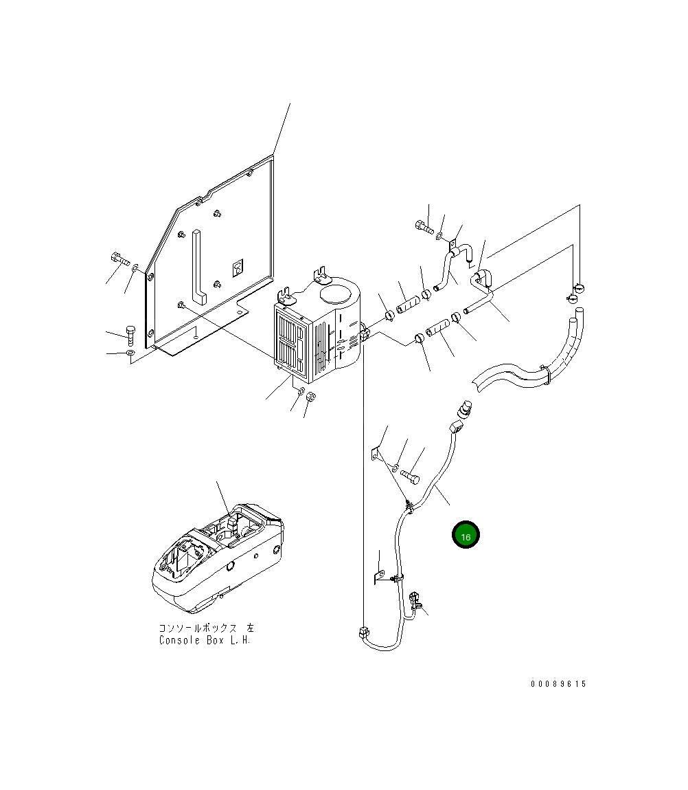 Жгут проводов 22F-06-33230 Komatsu